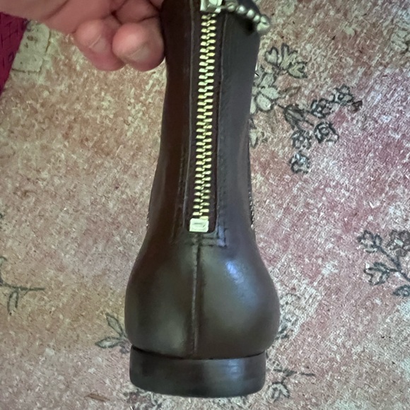 NWT, Tory Burch, 10mm Vacheta Nichole leather zipper bootie size 7.5 - Picture 4 of 15